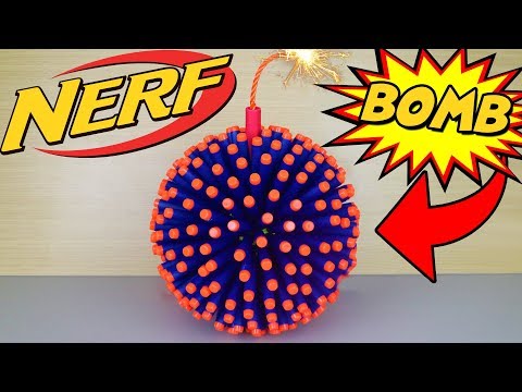 EPIC NERF BOMB (*HUGE EXPLOSION*)