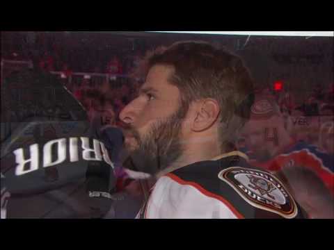 Edmonton Oilers Fans Sing The Star Spangled Banner