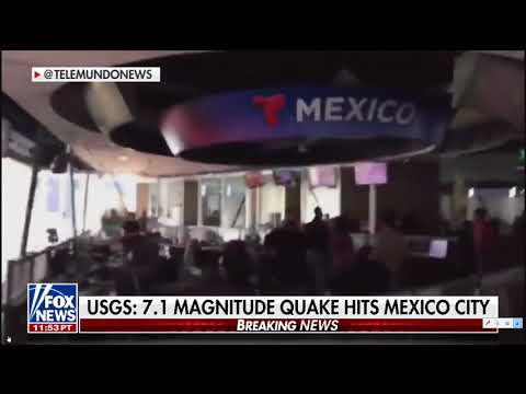 Major Earthquake Hits Mexico City. 7.1 Magnitude!