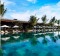 The swimming pool at Amiana on the Bay, Nha Trang, Vietnam