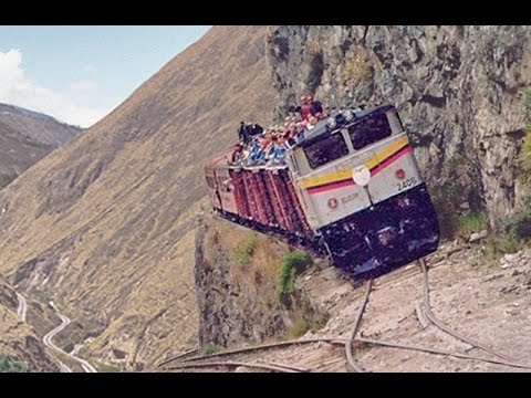 The MOST DANGEROUS and EXTREME RAILWAYS in the World!! Compilation of Incredible Train Journeys!!