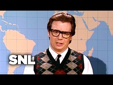 Mike Myers As Scottish Reporter - Saturday Night Live