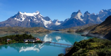 A beautiful sunny day in Chilean Patagonia and I came over the crest of the hill to see Lake Pehoe in all its glory and ...