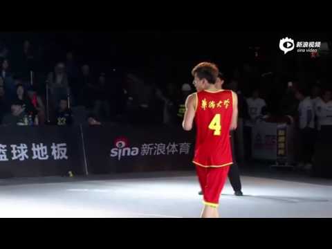 赵强ISO单挑华侨大学控卫李雪露China best streetball handler ISO vs CUBA guard