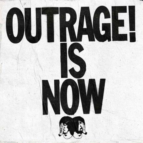 Cover DEATH FROM ABOVE 1979, outrage! is now