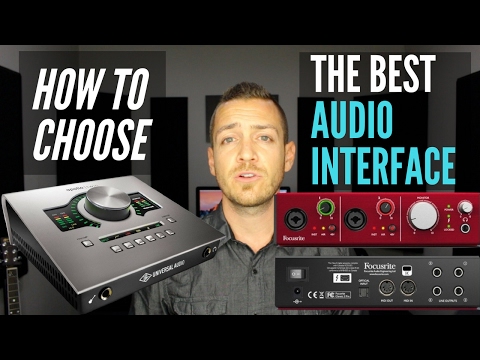 How To Choose The Best Audio Interface For Your Home Studio - TheRecordingRevolution.com