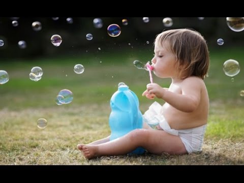 Cute Babies Blowing Bubbles Compilation (2014)