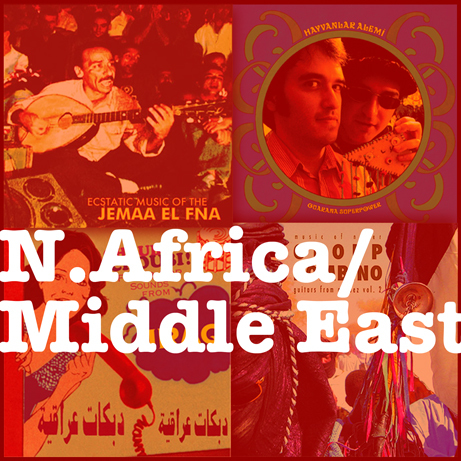 Bundle #3 - North Africa / Middle East - $45 for 4 CDs