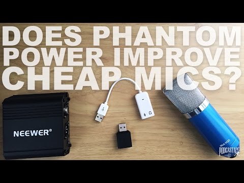 Does Phantom Power Improve Your Condenser Mics Audio?