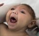 Lara, who was born with microcephaly as a result of her mother being infected with the Zika virus while pregnant, is ...