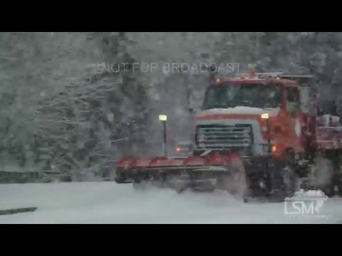 12-24-15 Omaha, Nebraska Major Christmas Eve Snow Storm