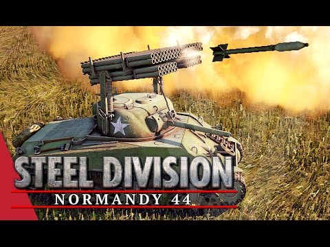 Third Herd Advances! Steel Division: Normandy 44 Beta Gameplay #24 (Omaha, 3v3)