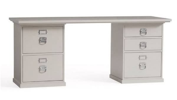 Take a closer look at Pottery Barn's Bedford desk.