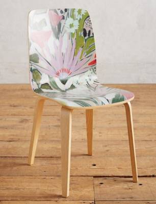 The Purple Garden Tamsin Chair by Anthropologie sadly won't be gracing our homes or gardens anytime soon.