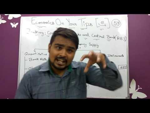 Class 12 macroeconomics(functions of central bank, CRR, SLR) economics on your tips video 59