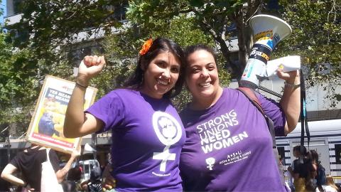 Lourdes García-Larqué and Jiselle Hanna