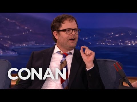 Rainn Wilson Hates Hipster Foodies  - CONAN on TBS