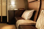 Etihad Airways' new 'residence' class on board its Airbus A380 superjumbo.