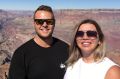 Canberra couple Laura Vojinovic and Rory Walker were in lockdown at their Las Vegas hotel, the Luxor, in the aftermath ...