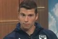 Melbourne Victory forward Mitch Austin on ABC News 24.