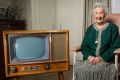 Carmel Young with her original 1956 AWA television, one of 100 iconic products from the 20th century that will feature ...