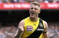 Feeling lucky: Premiership Tiger Josh Caddy.