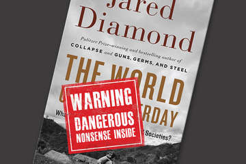 Jared Diamond's book has come under attack for portraying tribal people as warlike and 'living in the past'.