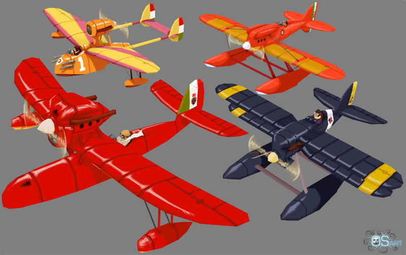 Porco Rosso Planes