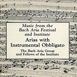Arias with Instrumental Obbligato
