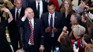 WATCH: Capitol Hill welcomes home GOP Whip Steve Scalise 