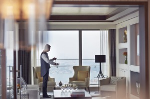 Raffles' signature 24-hour butler is of course a feature of the new hotel.