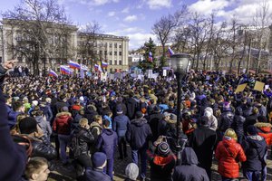 2017 Russian protests: Anti-Corruption Rally in Nizhny Novgorod, Russia