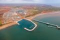 Chevron's $45 billion Wheatstone LNG project at Ashburton North in WA.