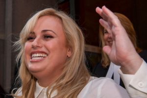 Rebel Wilson at the Supreme Court following her defamation trial verdict in June.