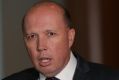 Peter Dutton at Parliament House in Canberra on Wednesday.