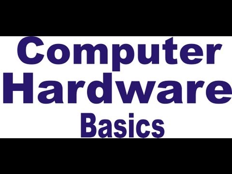 Computer hardware basics tutorials for beginners - 1