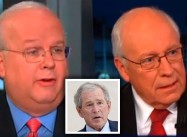 “President Authorized Torture Techniques”: Cheney and Rove throw Bush under the Bus