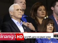 VP Pence pulls NFL Political Stunt at Taxpayer Expense