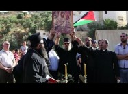 Palestinians Christians Clash with Israeli Soldiers after Sunday Mass over Bethlehem Confiscations