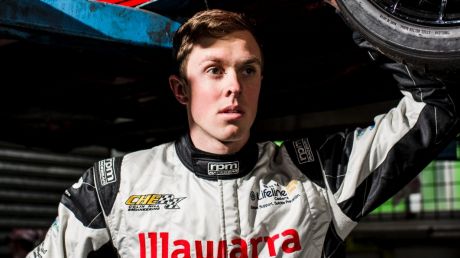 Race car driver Cameron Hill has been left shattered.