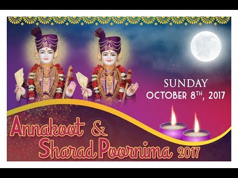 Sharad Poornima & Annakoot Mahotsav 2017 - Haridham NJ