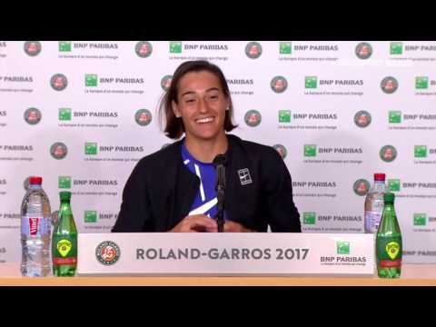 Caroline Garcia Press Conference RG17 - 3rd of June