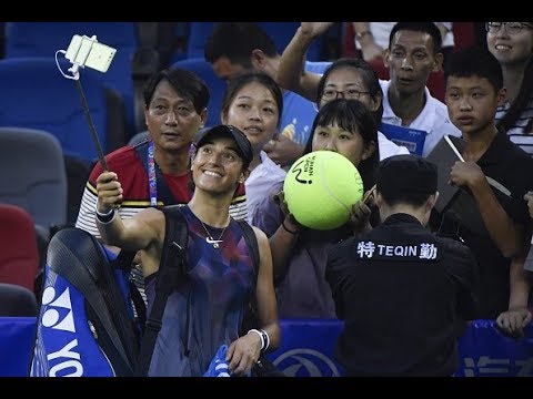 2017 Wuhan Round 1 | Caroline Garcia vs. Angelique Kerber | WTA Highlights