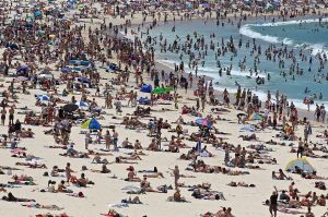 No respite in sight: All of Sydney is expected to swelter on Tuesday and Wednesday.