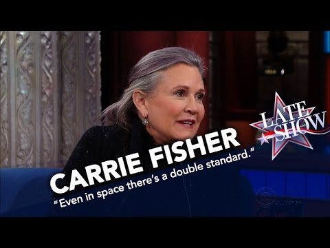 Carrie Fisher: Even In Space There's A Double Standard For Women