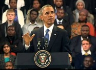 Obama at Soweto University: New Generation of Africans taking its Place on World Stage