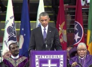 A Black President Eulogizes a Black Reverend and State Senator Slain for Being Black