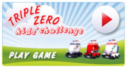 Image of triple zero kids' challenge logo.