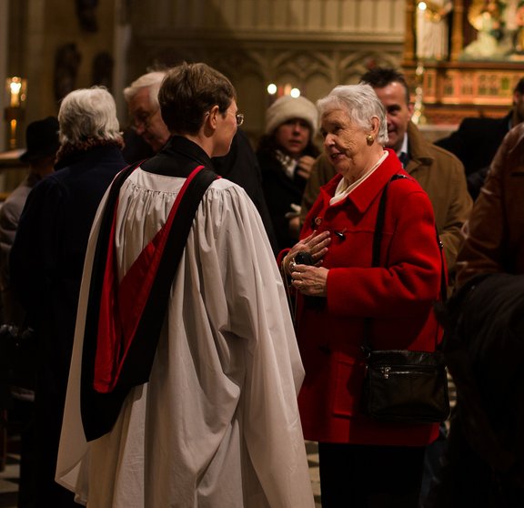 alumni carol service