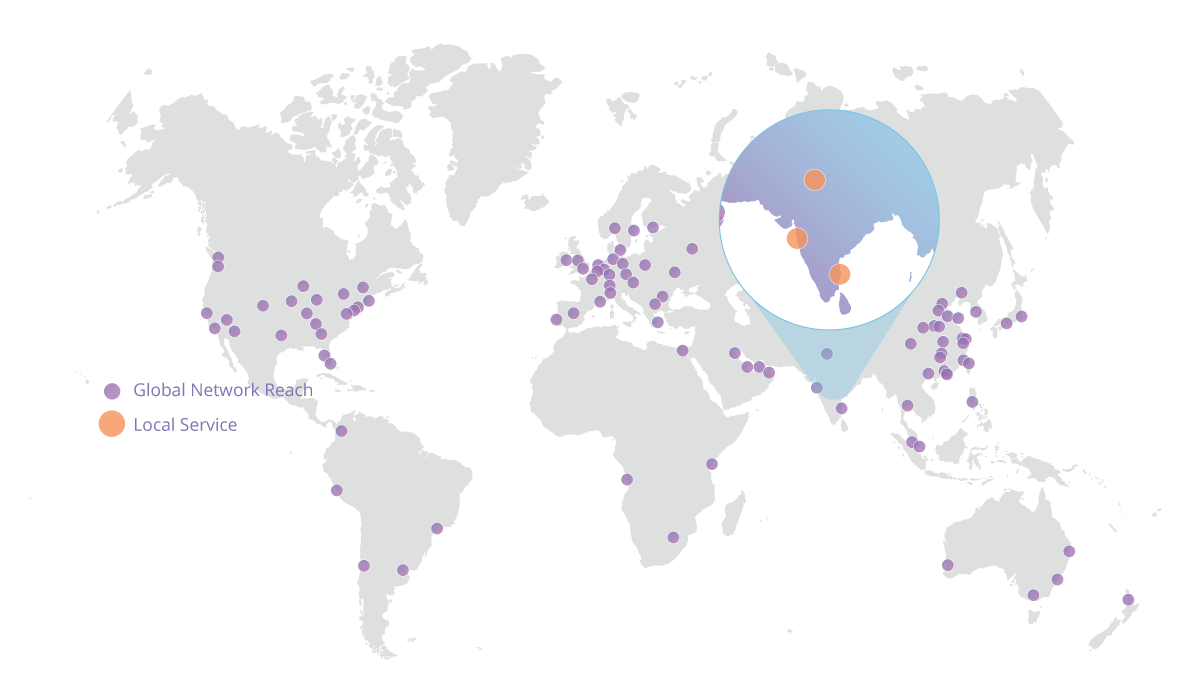 India CDN Map